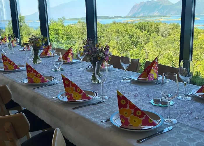 Ferienhaus Senjavista, Near Nature, Sea And Mighty Mountains Skaland